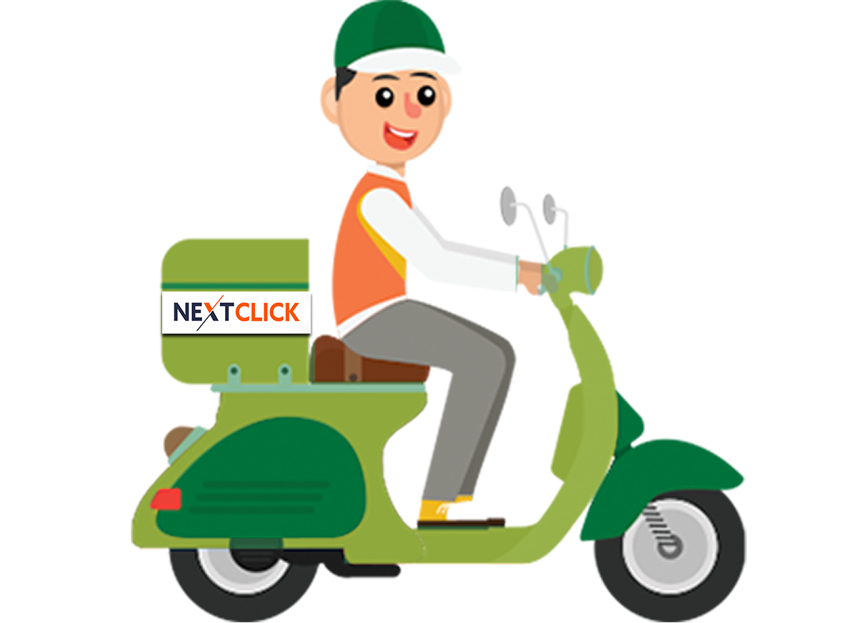 delivering orders on schooty by delivery partner