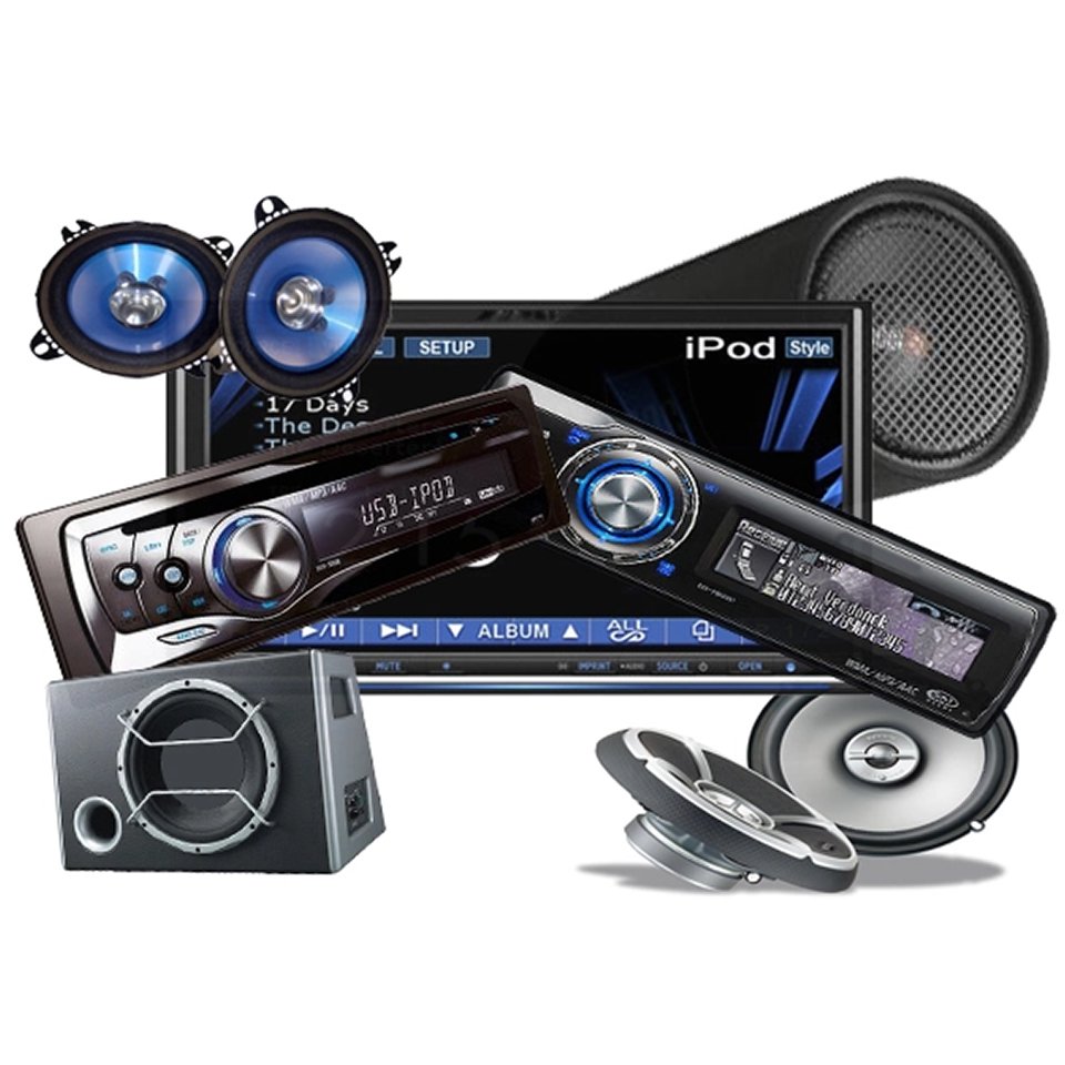 car inbuilt speaker and sound system