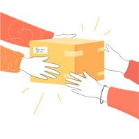 delivering products and service to customers